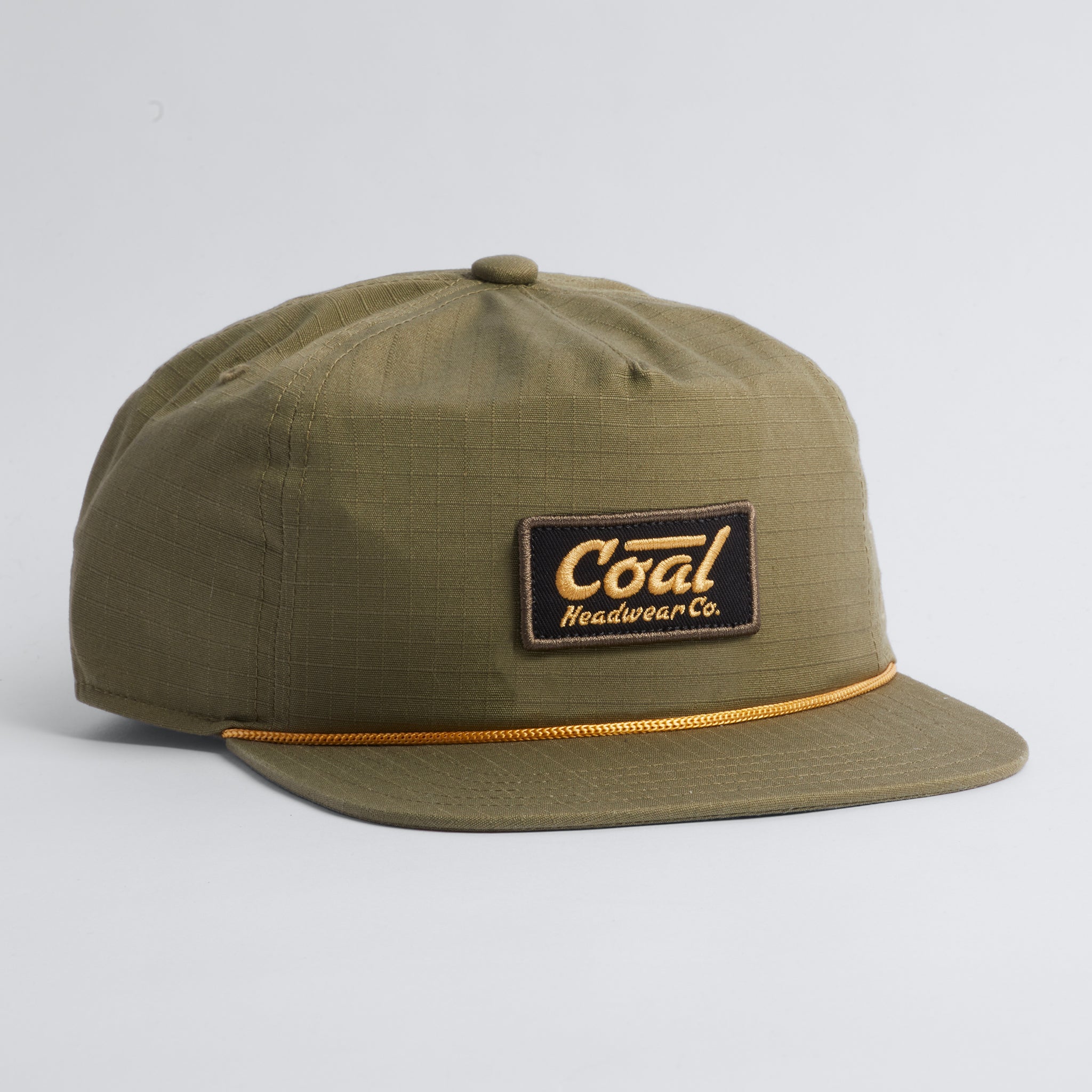 The Atlas - Vintage Ripstop Cap – Coal Headwear