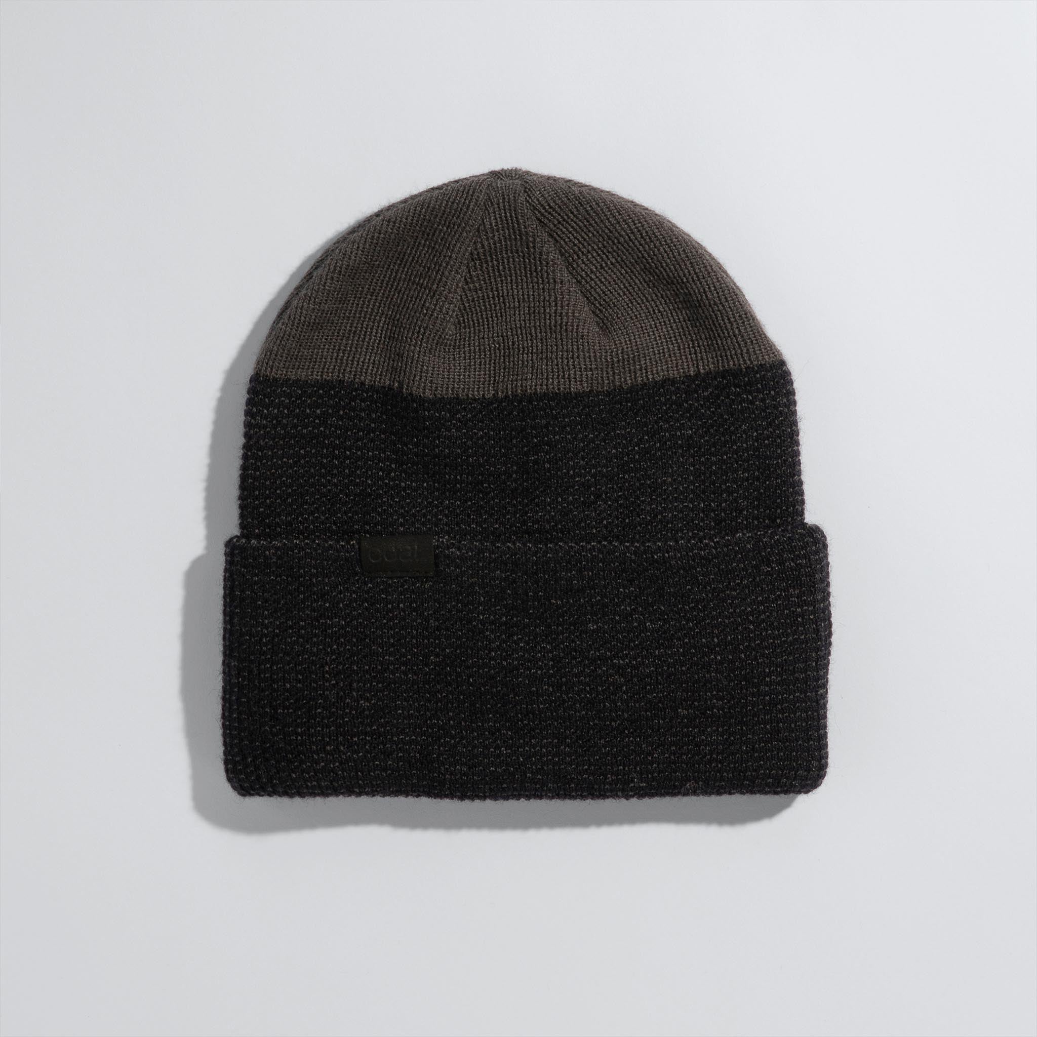 Black 2024 Loose Knit Wool Hat/Cap/Beanie with Cuff