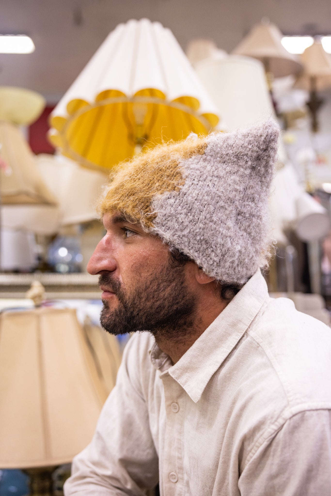 The Lampshade Ribbon Square