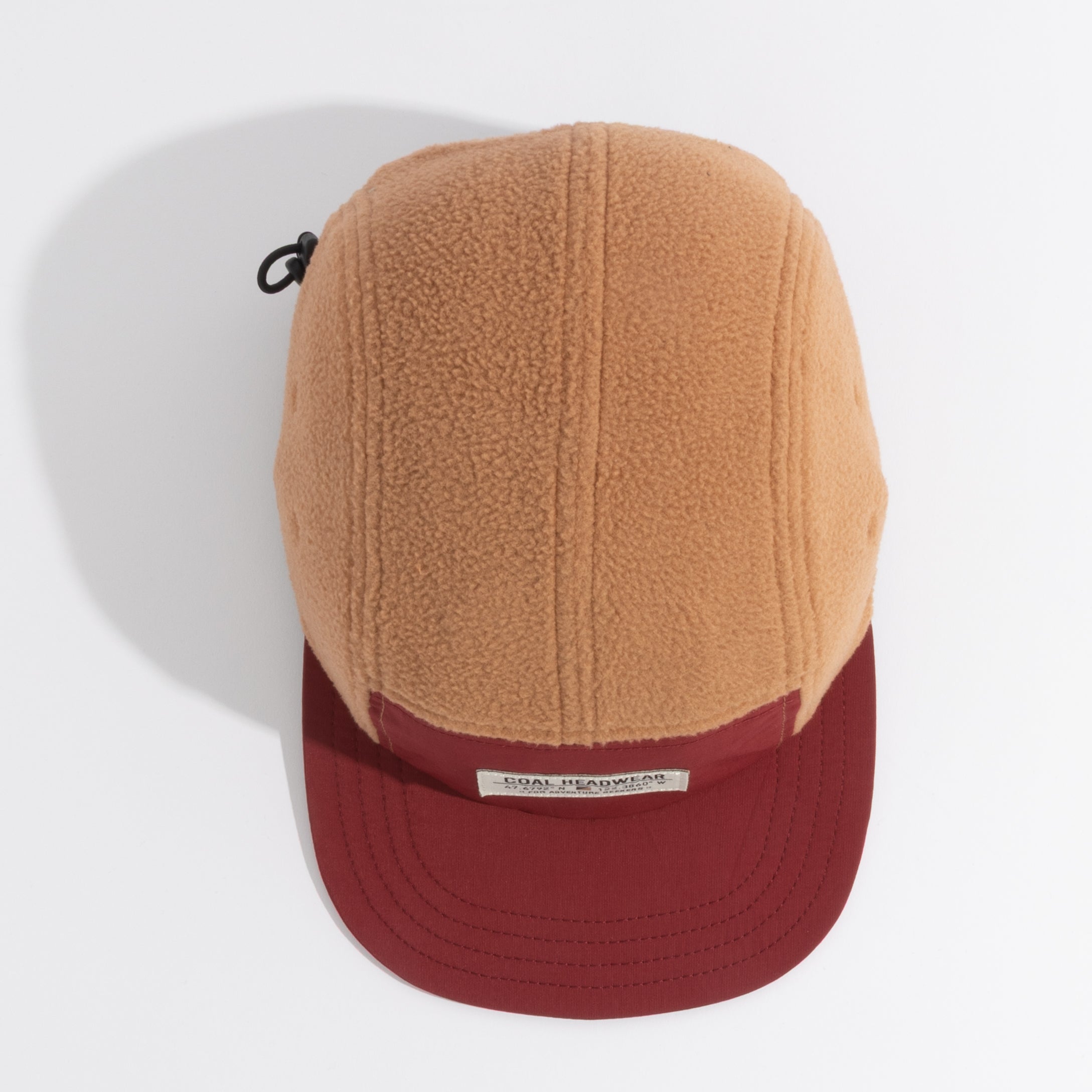 Burgundy/Light Brown