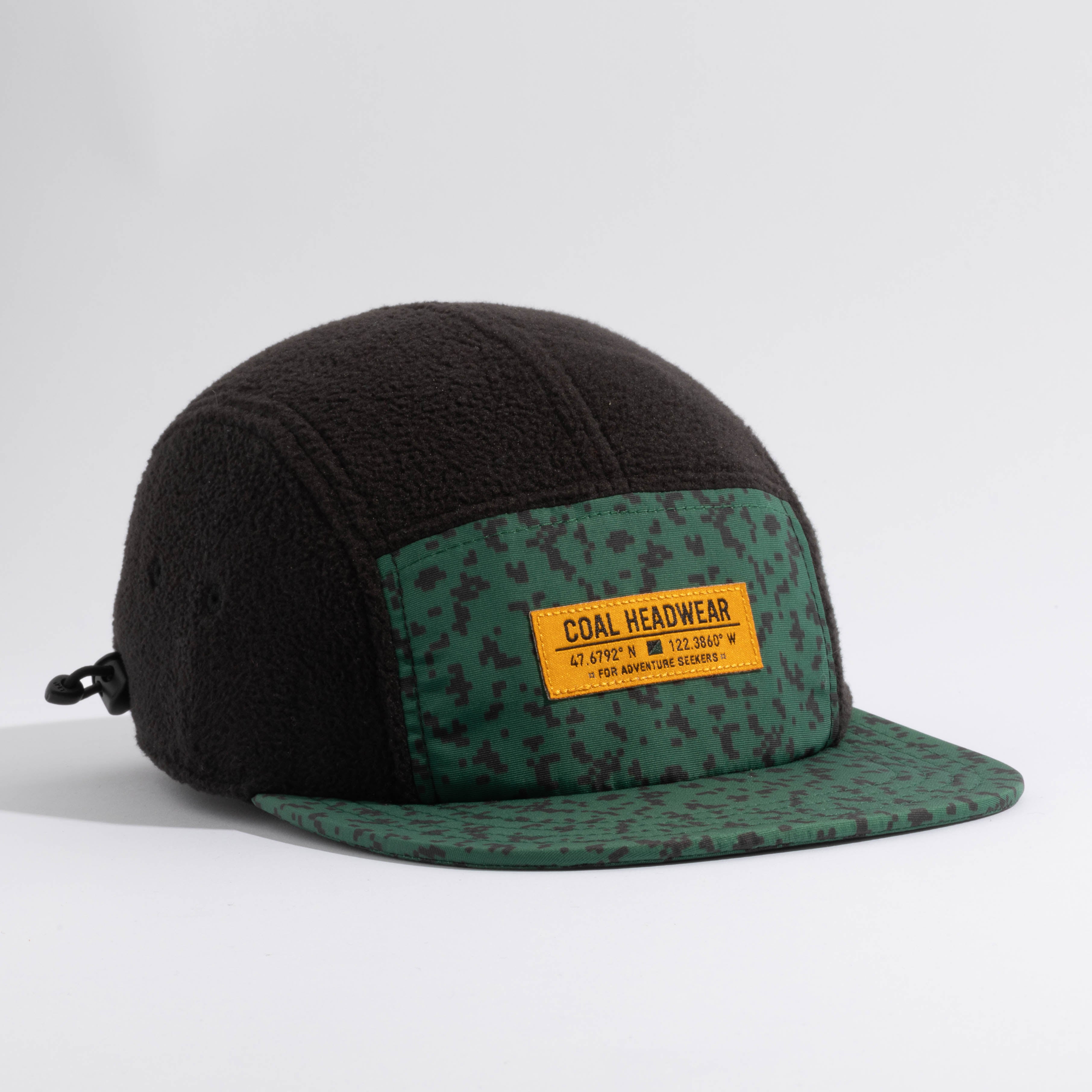 The Bridger Fleece 5 Panel Hat | Coal Headwear