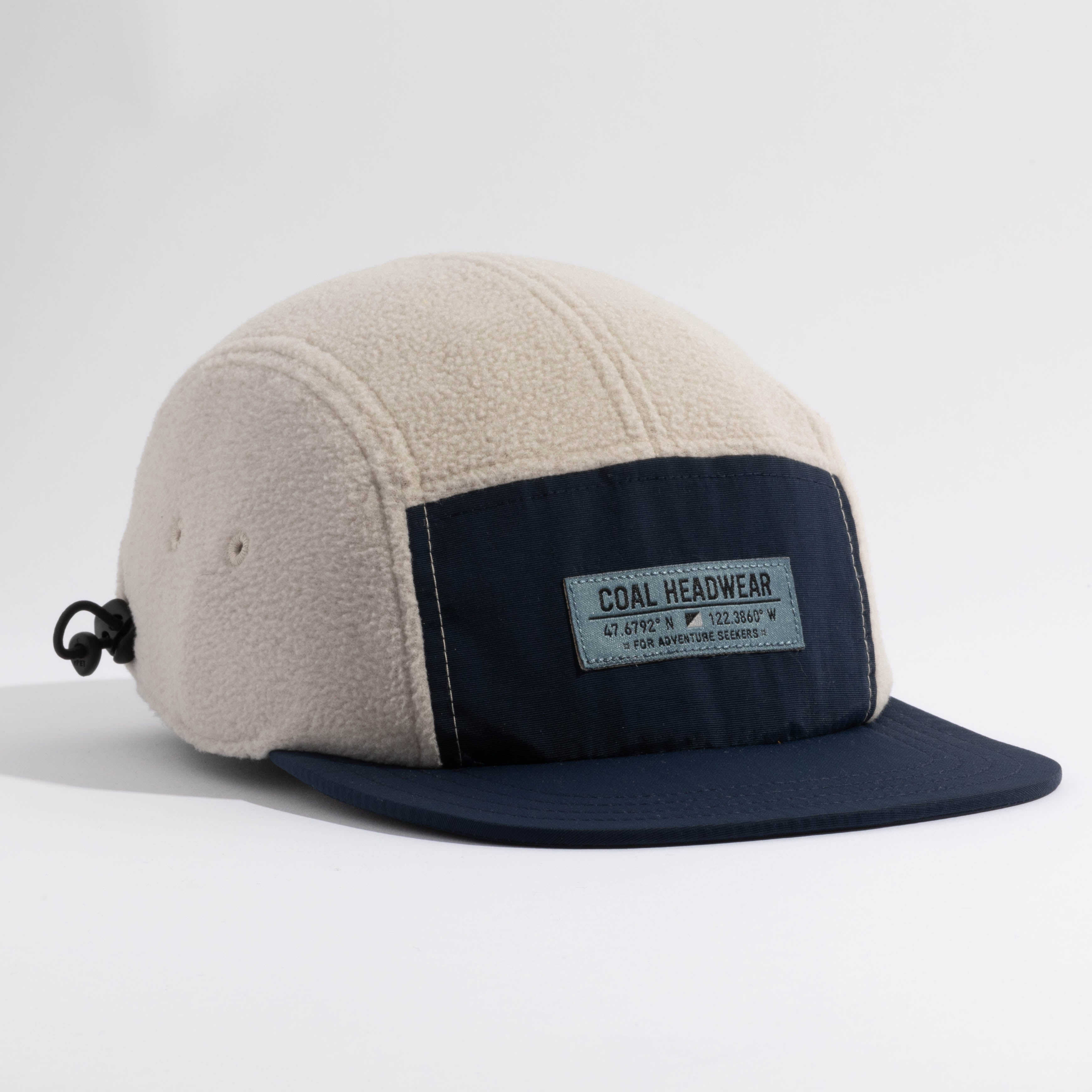 The Bridger Fleece 5 Panel Hat | Coal Headwear
