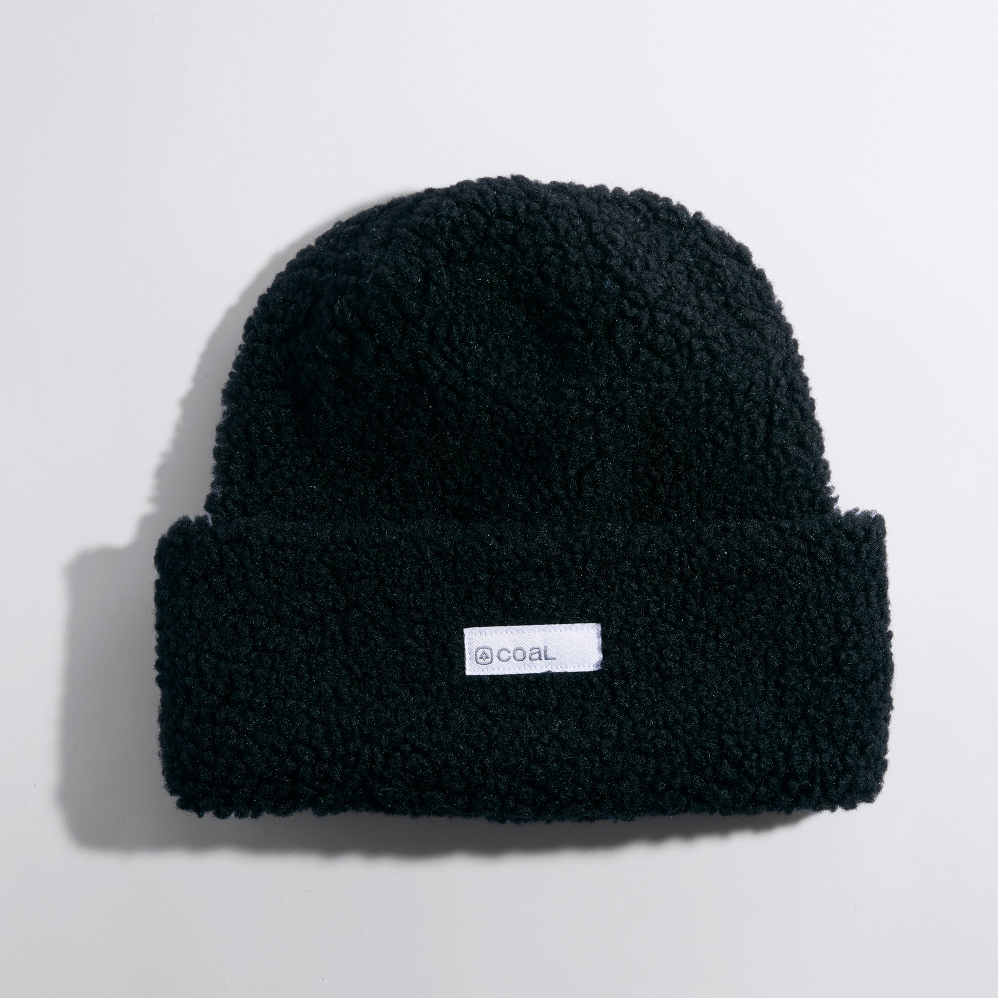 The Aurora Plush Sherpa Fleece Beanie – Coal Headwear