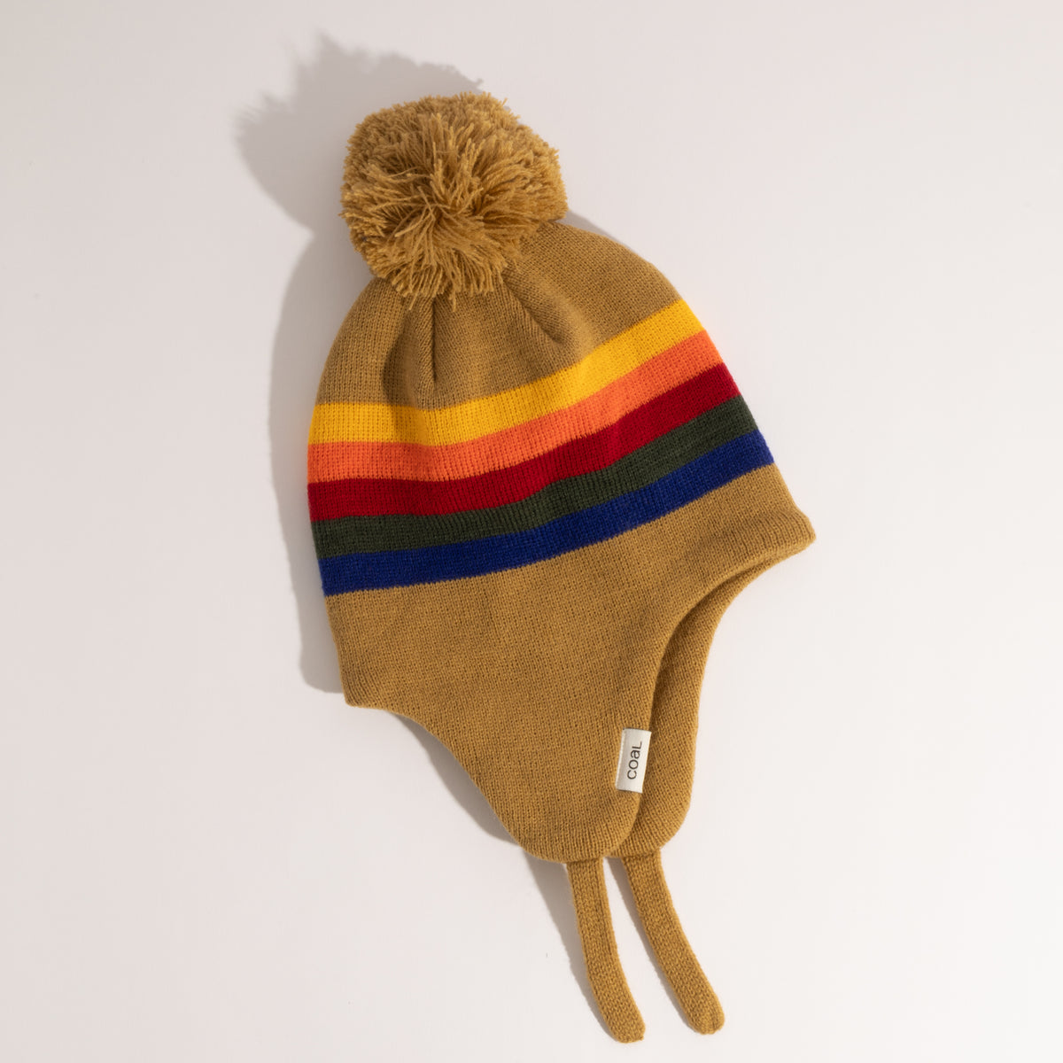 The Bert Kid's Ear Flap Pom Beanie