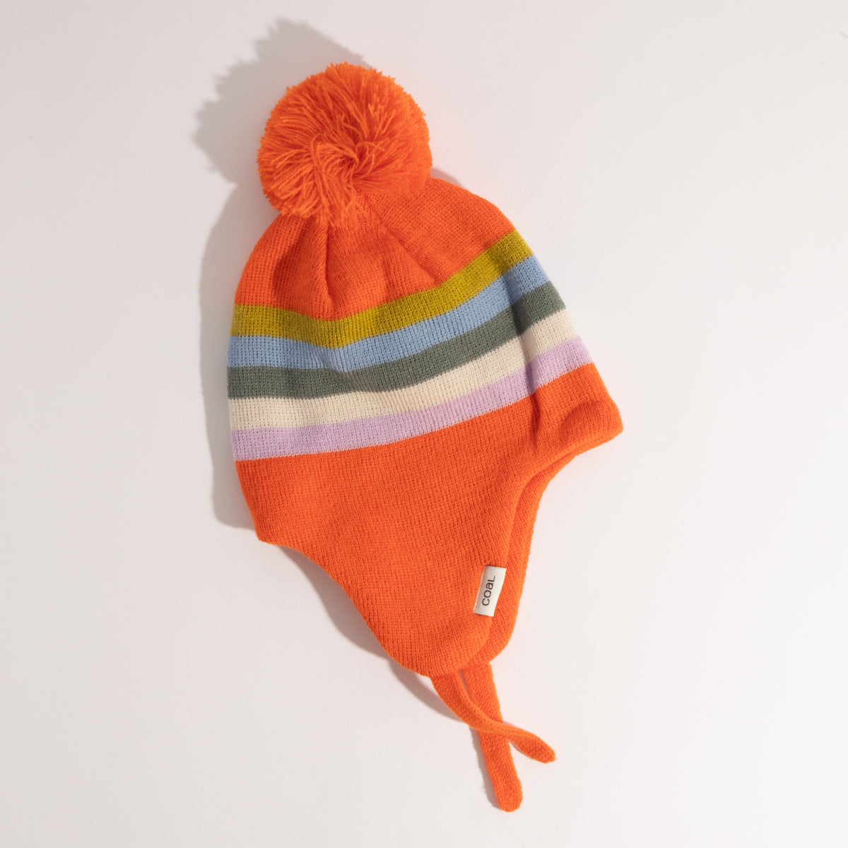 The Bert Kid's Ear Flap Pom Beanie