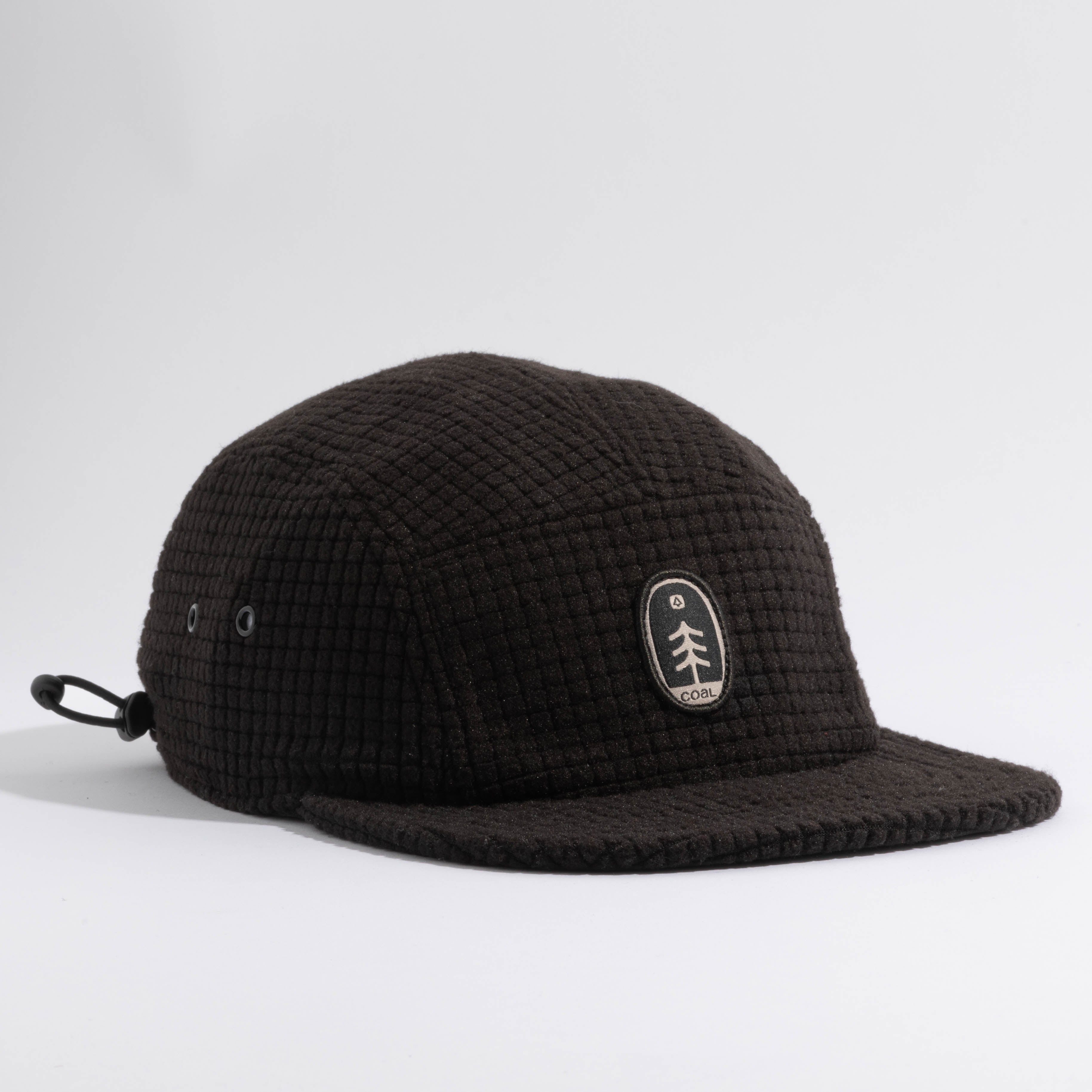 The Canyon – Fleece 5-Panel Cap – Coal Headwear