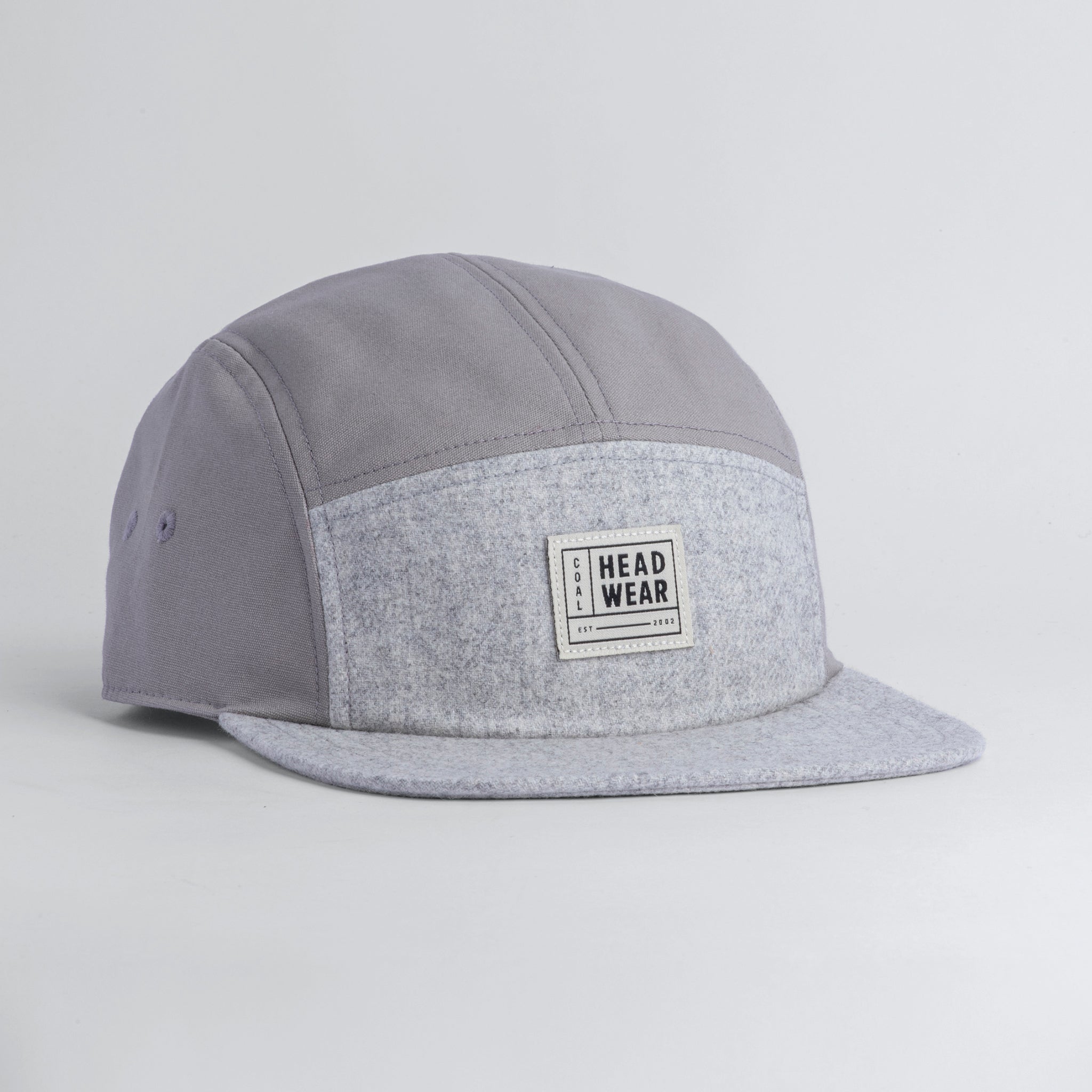 descendant 20AW BOX 5PANEL CAP BLACK 5 Panel Hats | Coal Headwear