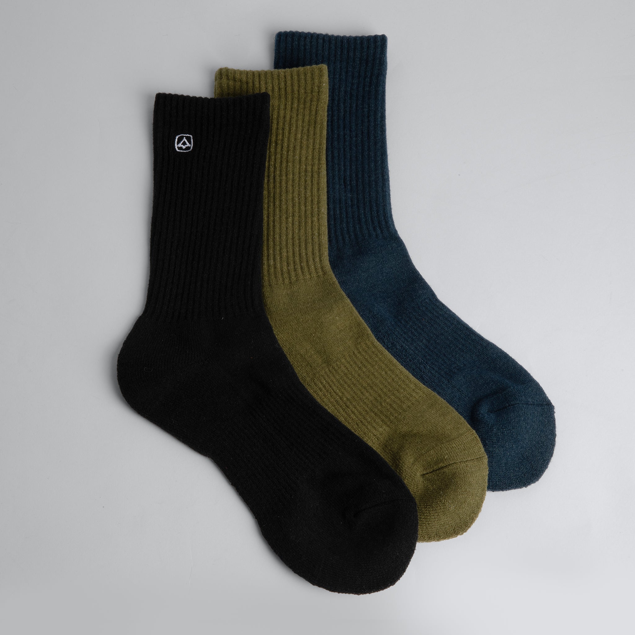 The Everyday Crew Sock Three Pack