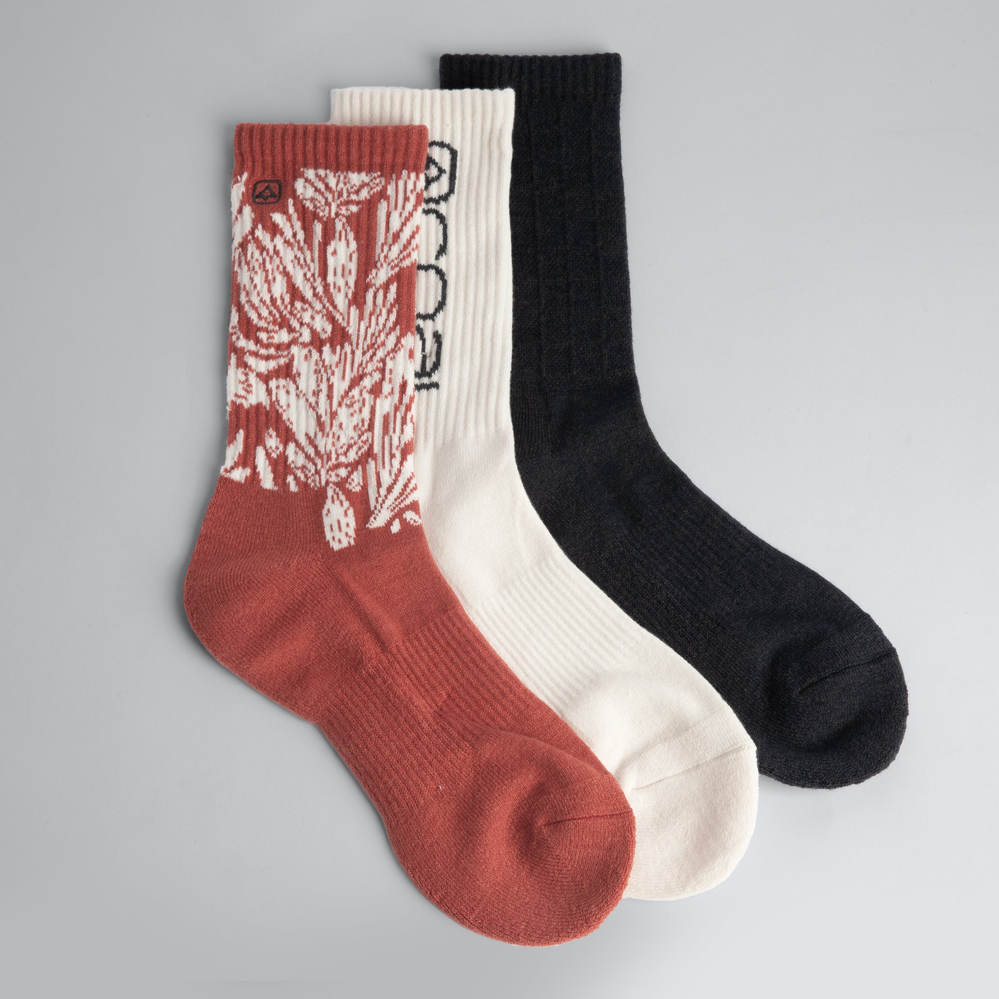 The Everyday Crew Sock Three Pack