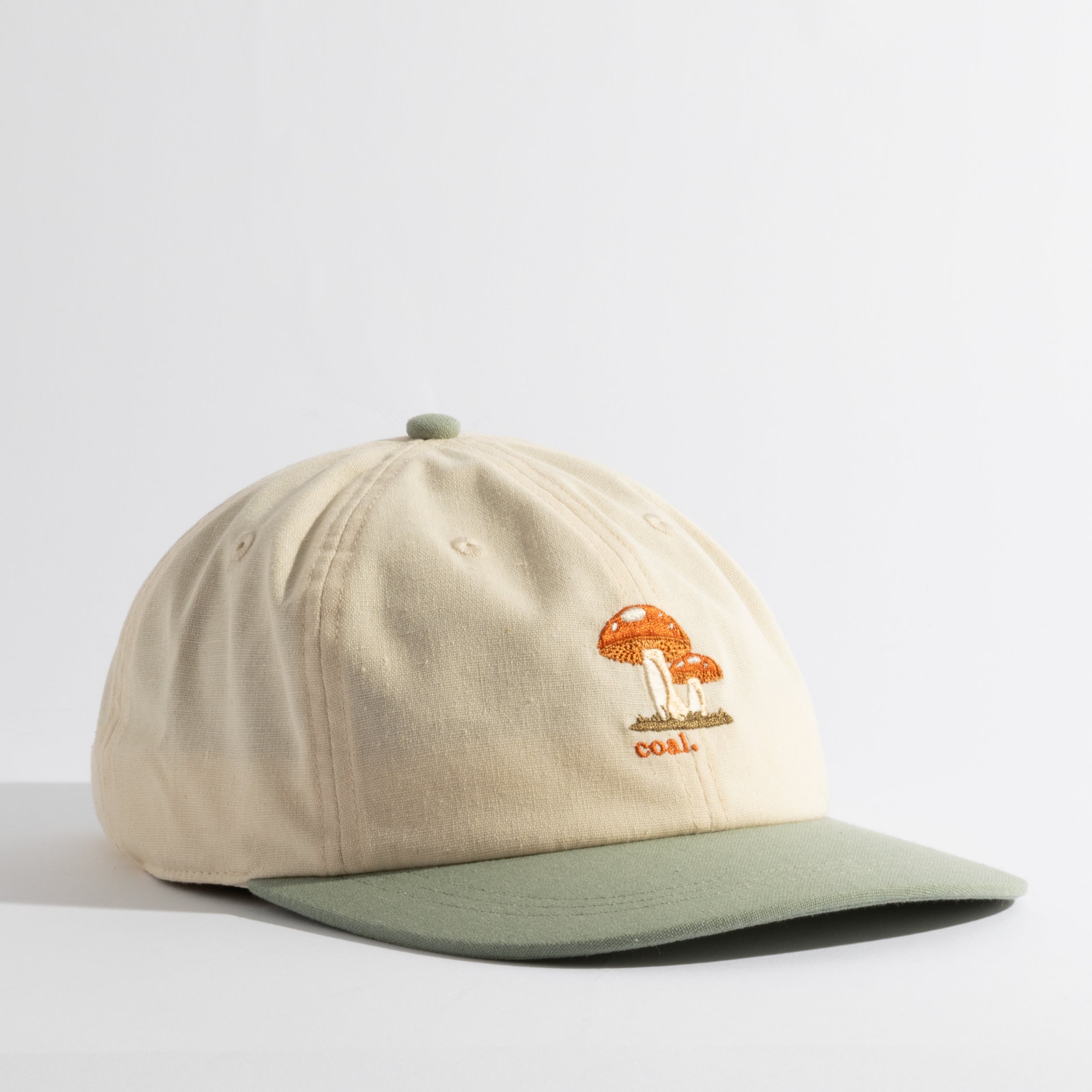 The Evergreen Vintage 6-Panel Cap – Coal Headwear