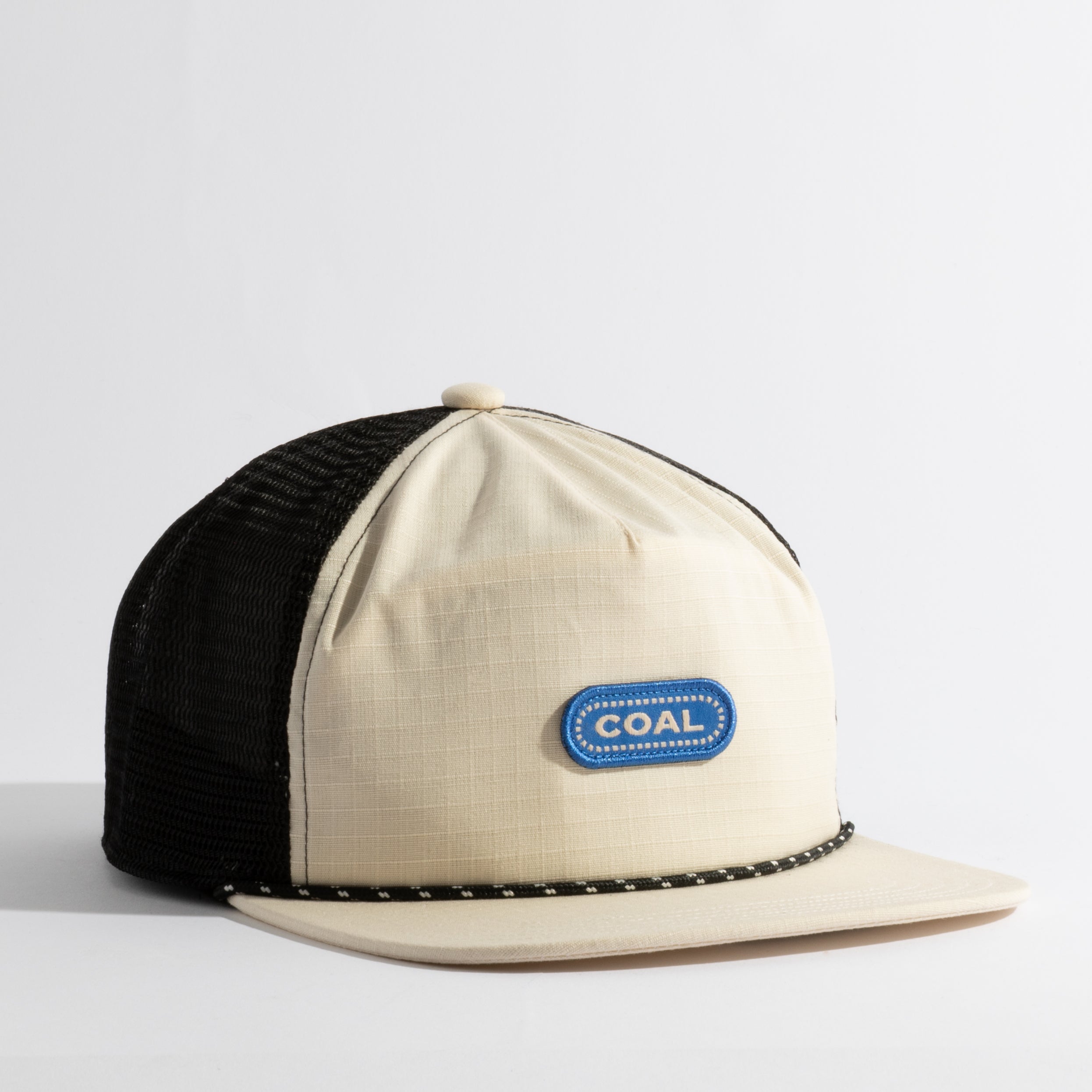 The Atlas Mesh - Vintage Ripstop Cap – Coal Headwear