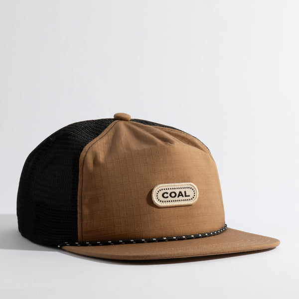 The Atlas Mesh - Vintage Ripstop Cap – Coal Headwear