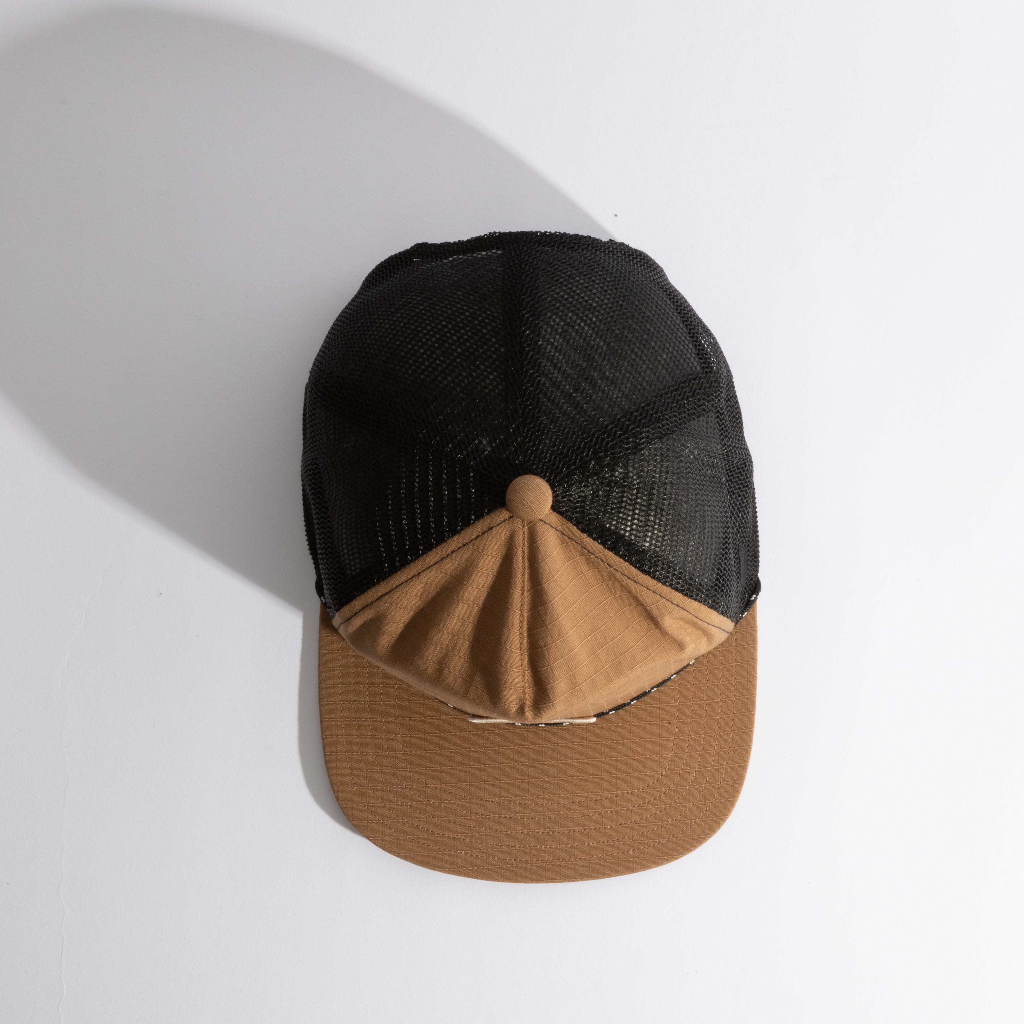The Atlas Mesh - Vintage Ripstop Cap – Coal Headwear