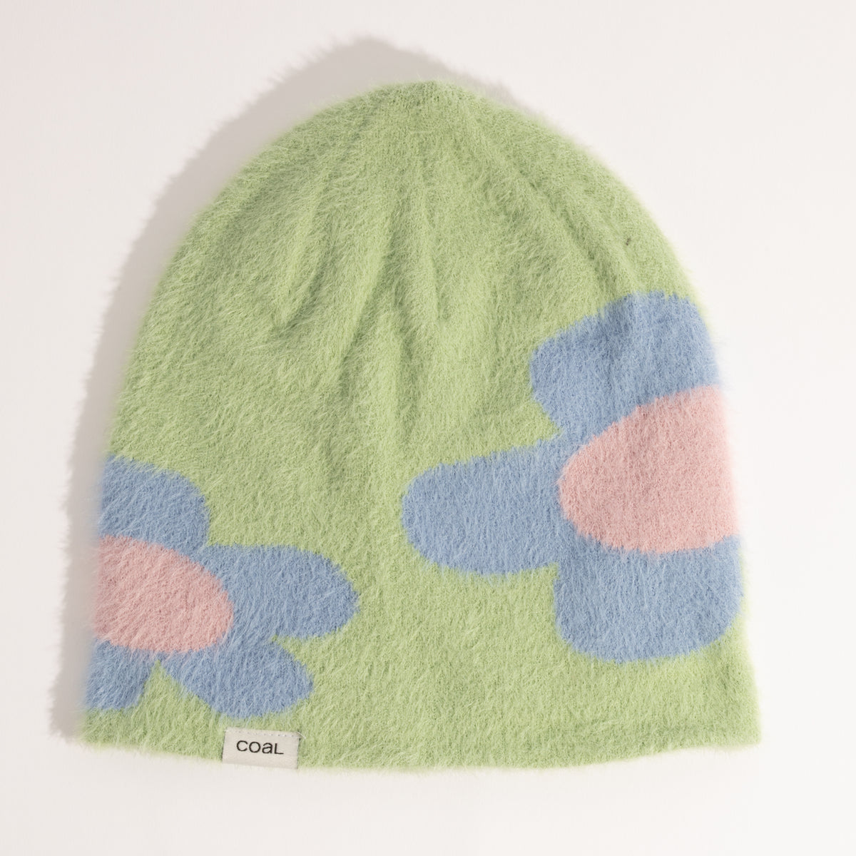 The Pearl Skull Fuzzy Knit Beanie