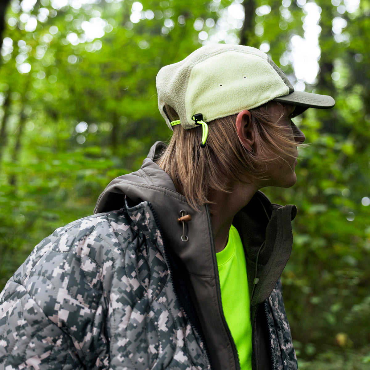 The Bridger Fleece 5 Panel Cap