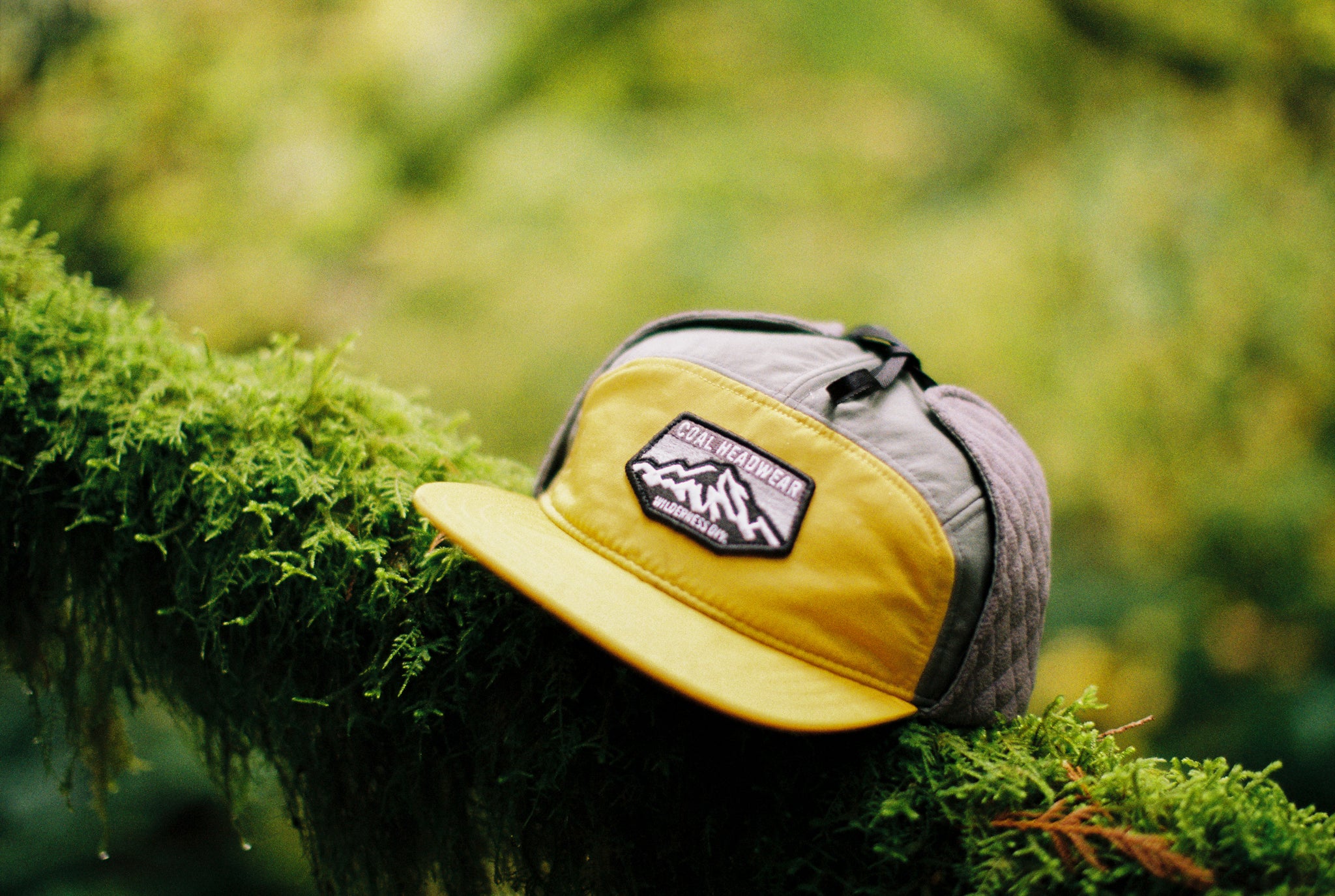 帽子 R5A The Tracker Flannel Lined 5 Panel Earflap Cap – Coal Headwear