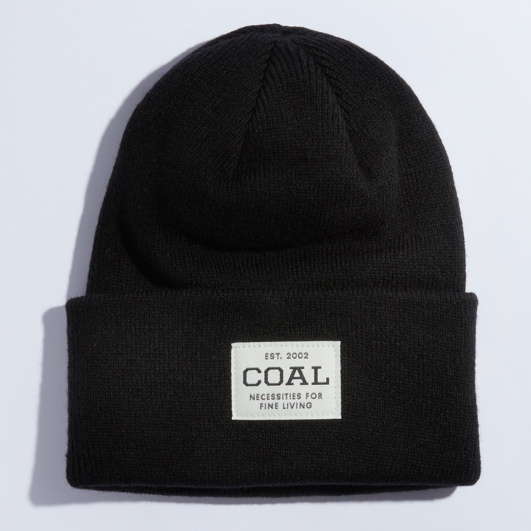 Uniform | Knit Coal The Acrylic Cuff Beanie Headwear