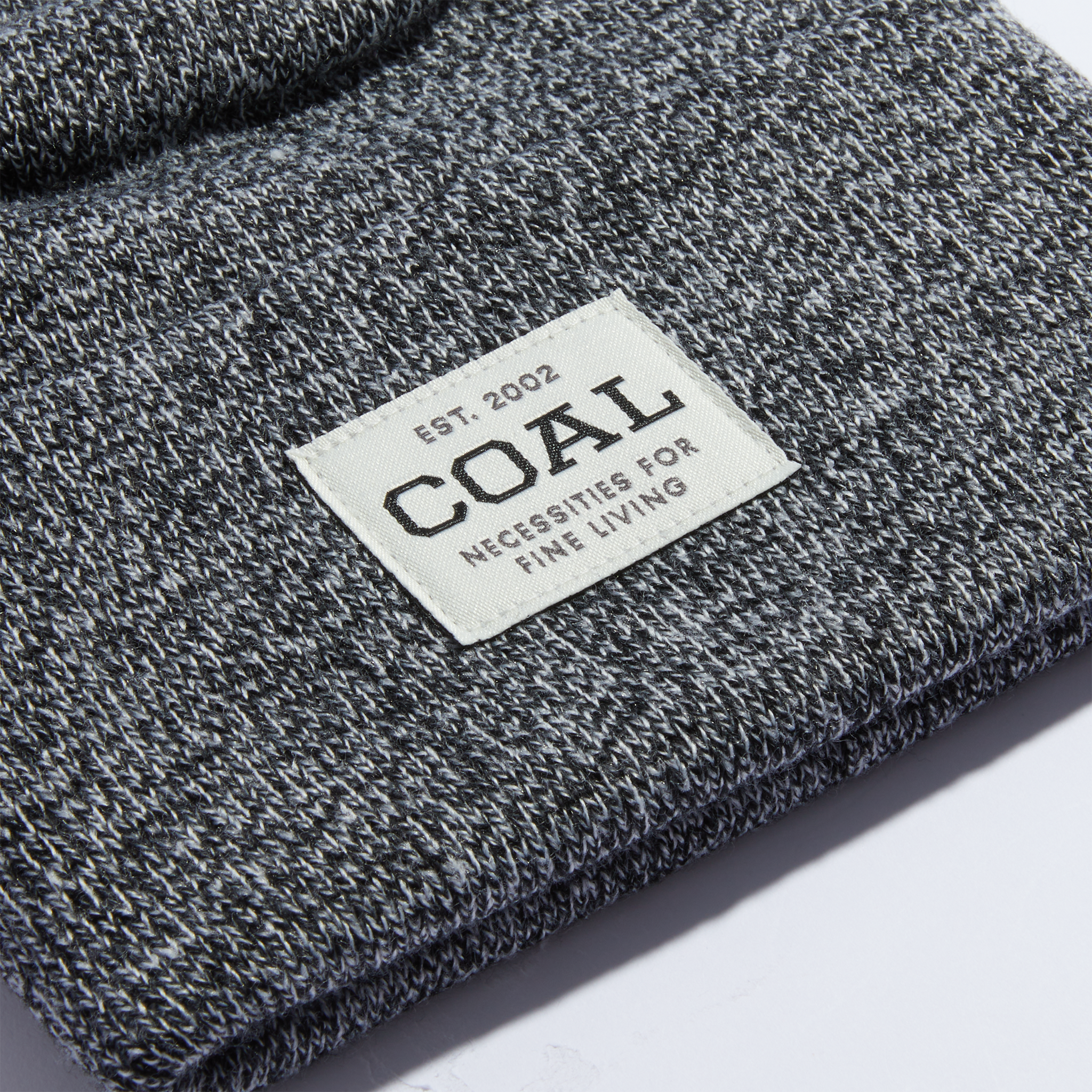 The Uniform Knit Headwear Beanie Cuff Acrylic Coal 