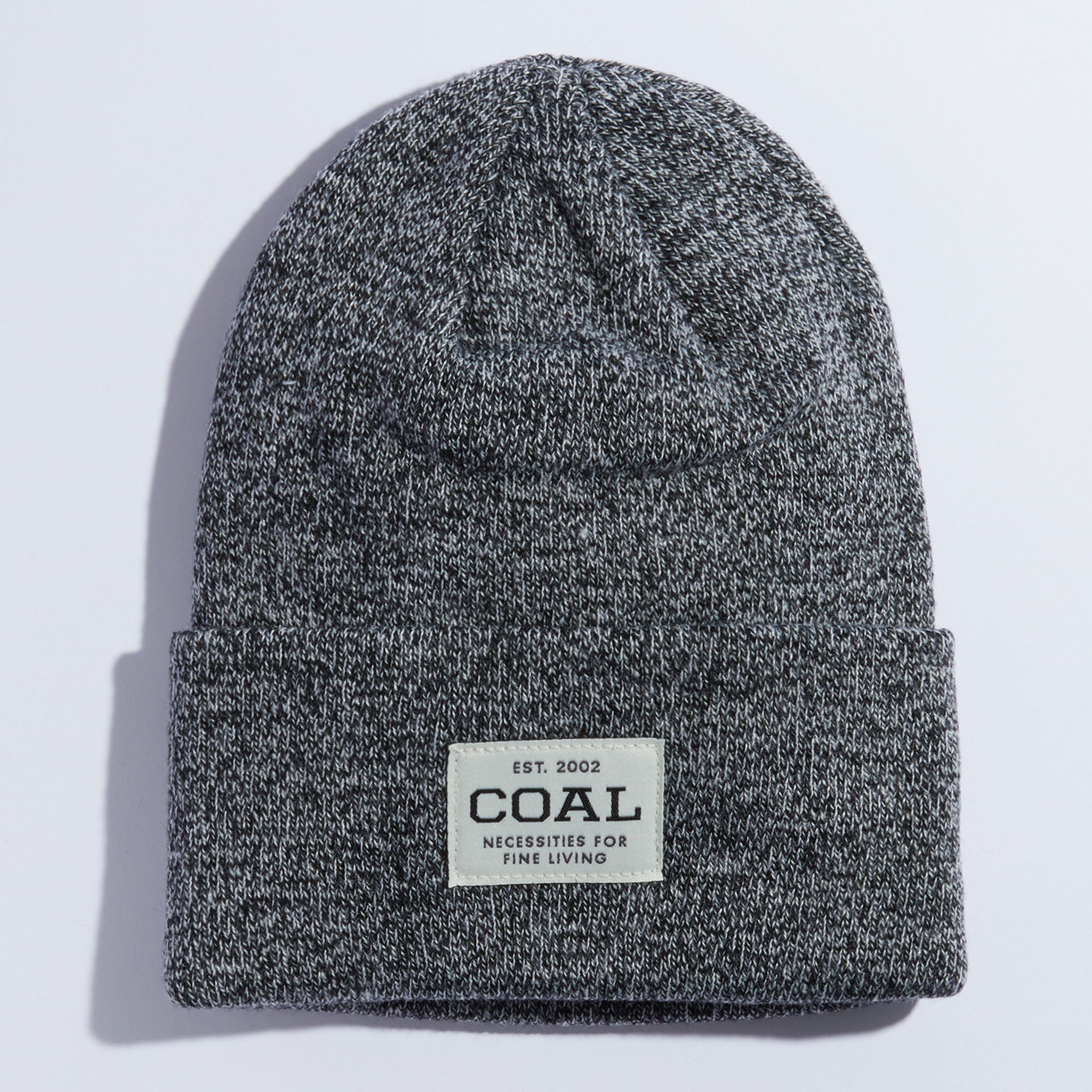 The Uniform Acrylic Beanie Knit Headwear Coal Cuff 