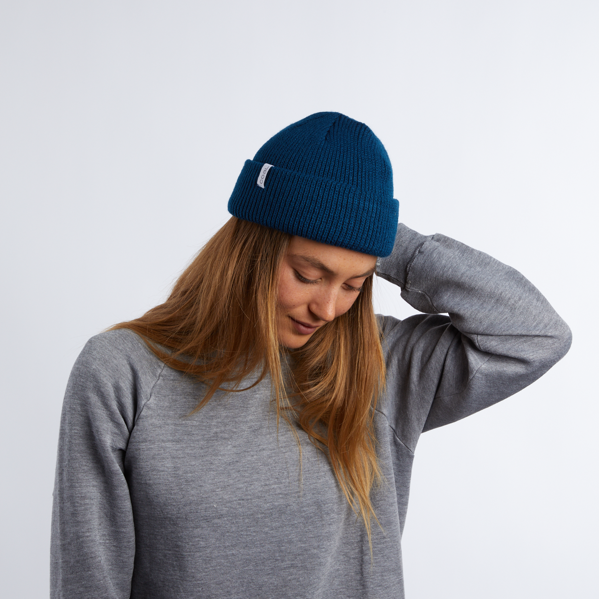 The Frena Thick Knit Cuffed Slouch Beanie | Coal Headwear The Frena Thick Knit Cuffed Slouch Beanie | Coal Headwear