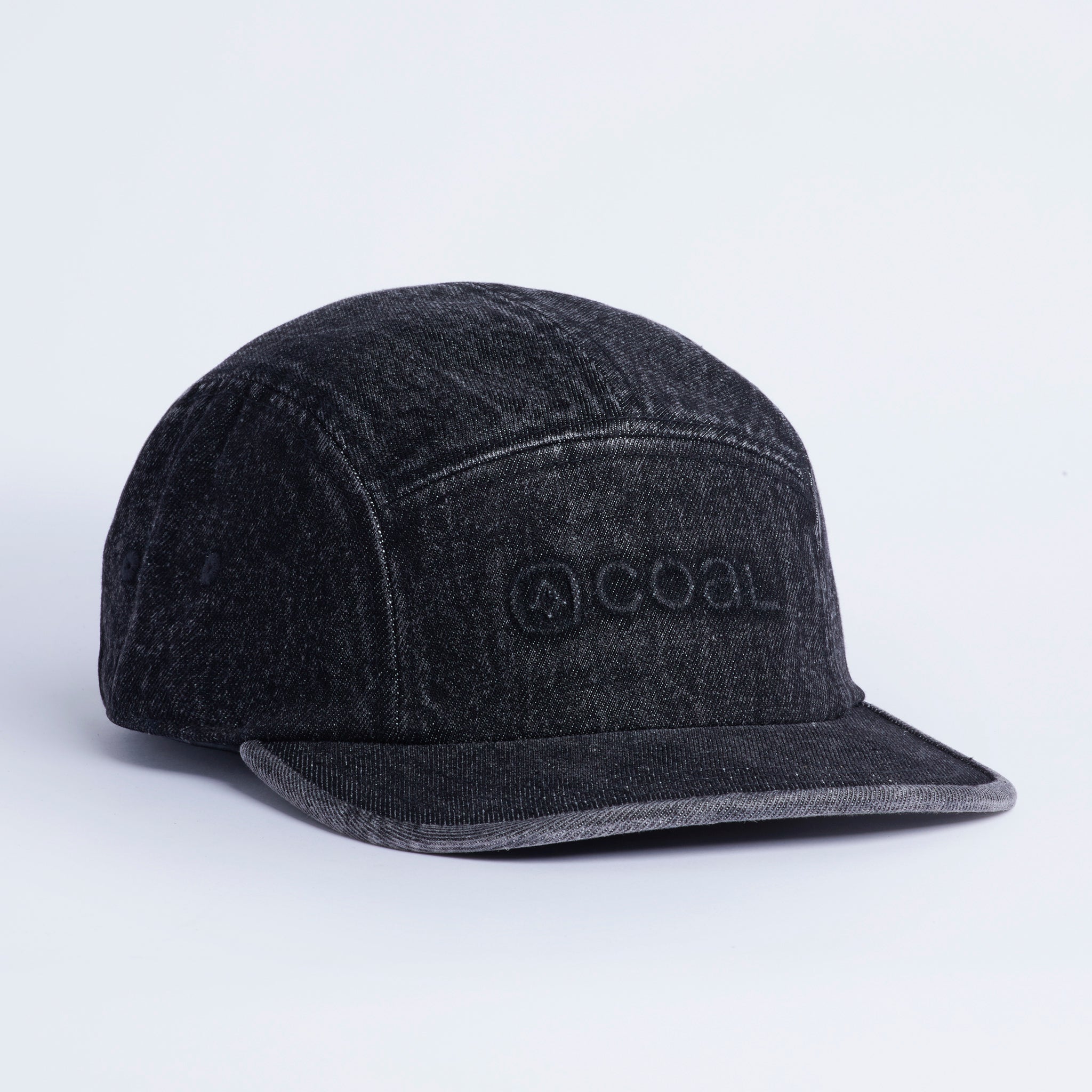 The Edison Washed 5 Panel Hat | Coal Headwear Light Acid Wash