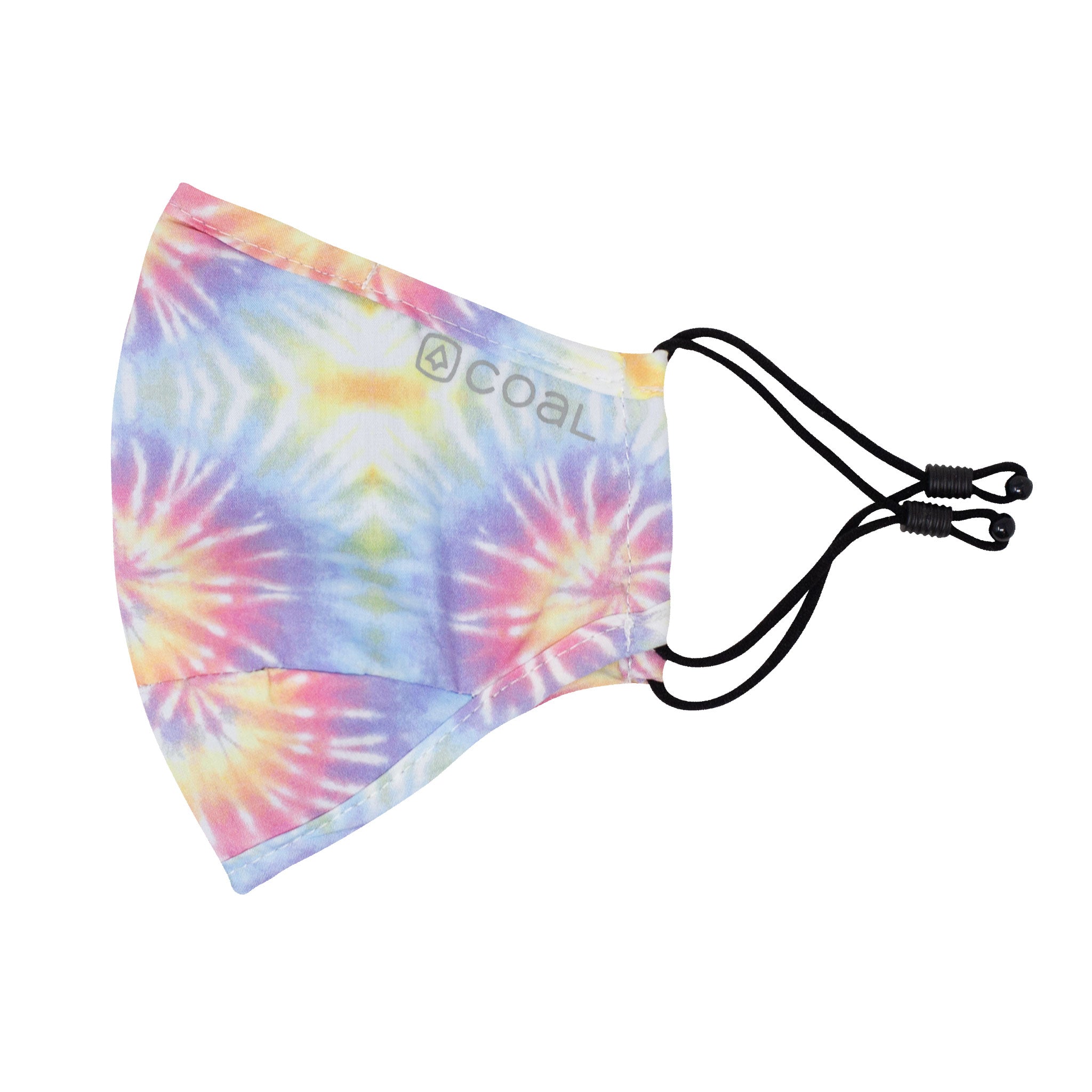 The Ergo Face Mask with Filter Pocket - Tie Dye Print, Pastel